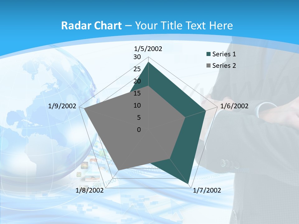 Confidence Planet Person PowerPoint Template