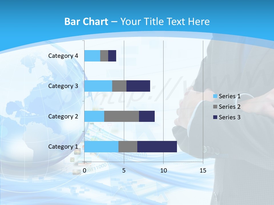 Confidence Planet Person PowerPoint Template