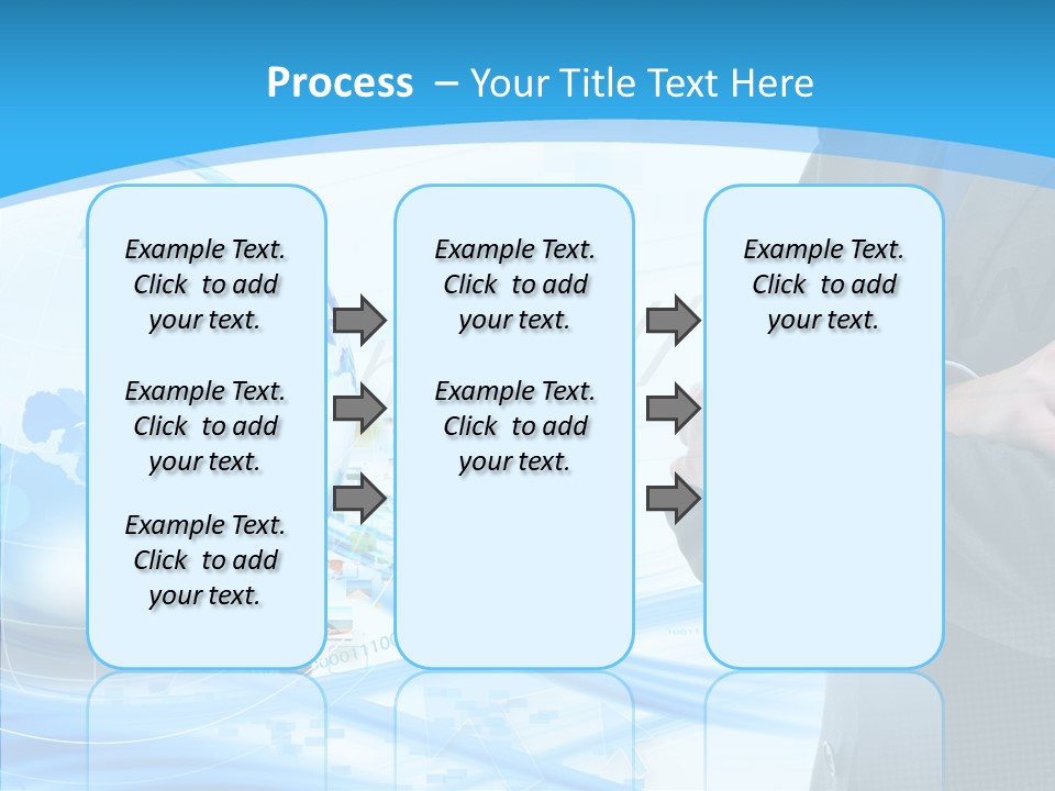 Confidence Planet Person PowerPoint Template