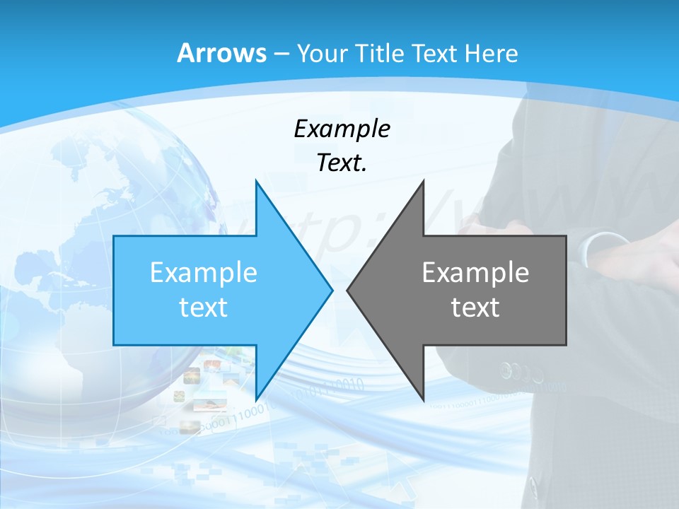Confidence Planet Person PowerPoint Template