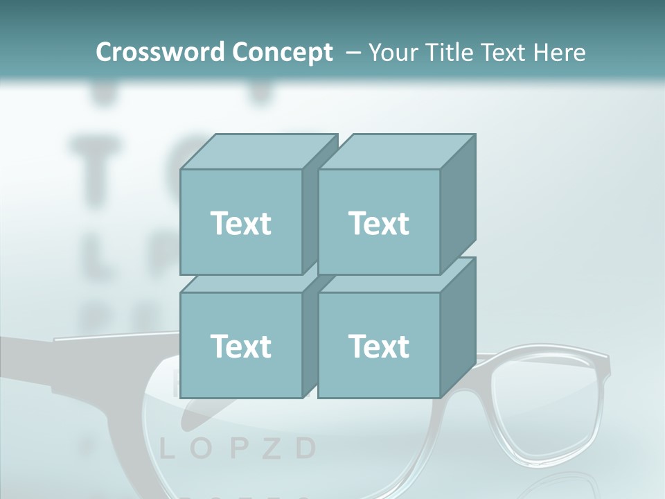 Letter Symbol Style PowerPoint Template