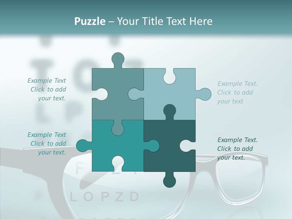 Letter Symbol Style PowerPoint Template