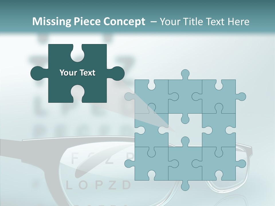 Letter Symbol Style PowerPoint Template