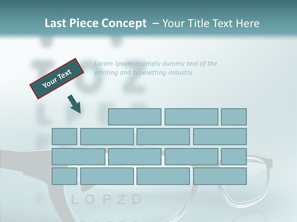Letter Symbol Style PowerPoint Template