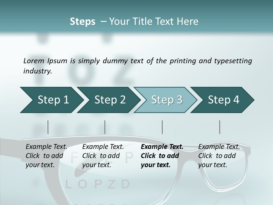 Letter Symbol Style PowerPoint Template