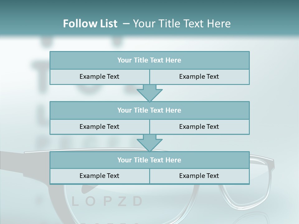 Letter Symbol Style PowerPoint Template