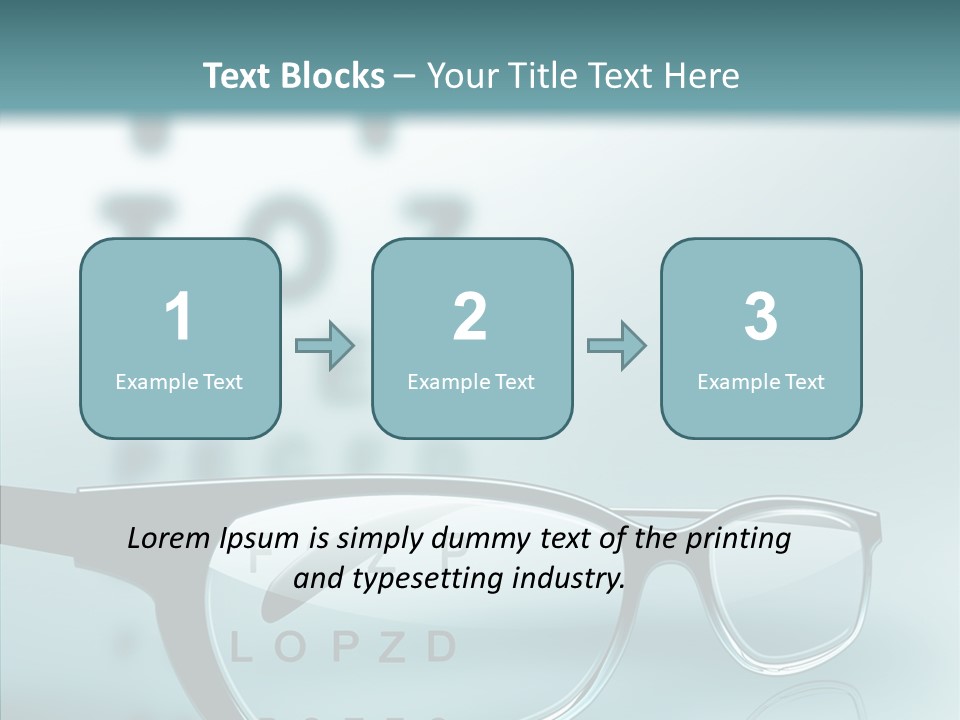 Letter Symbol Style PowerPoint Template