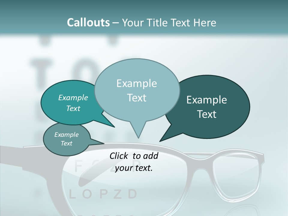 Letter Symbol Style PowerPoint Template