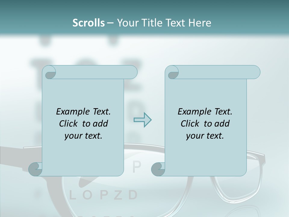 Letter Symbol Style PowerPoint Template
