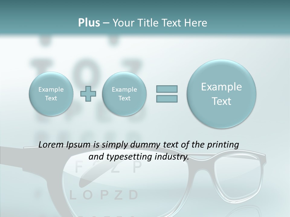 Letter Symbol Style PowerPoint Template