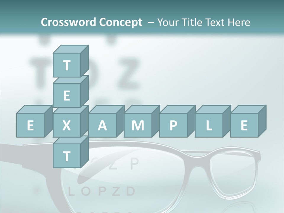 Letter Symbol Style PowerPoint Template
