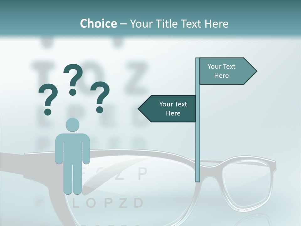 Letter Symbol Style PowerPoint Template