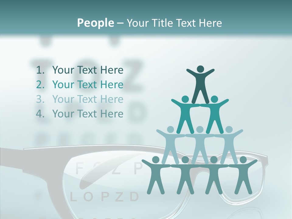 Letter Symbol Style PowerPoint Template