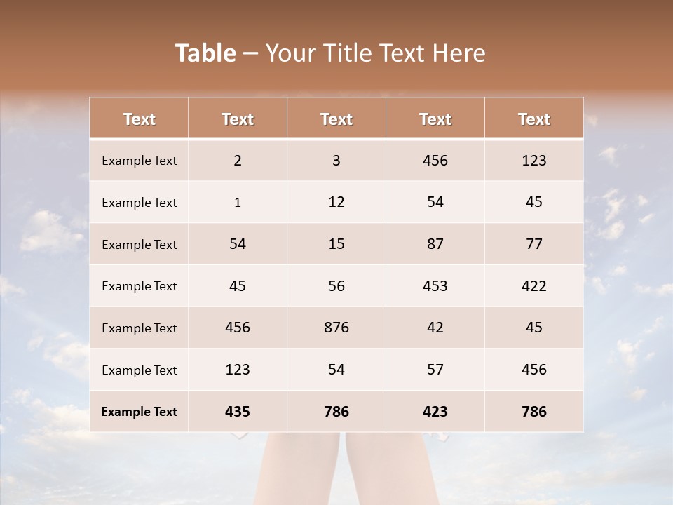 Indoors Conceptual Hotel PowerPoint Template