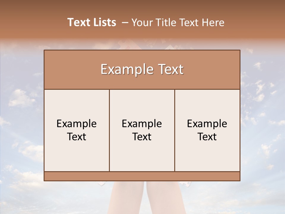 Indoors Conceptual Hotel PowerPoint Template
