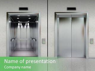 Silver Steel Style PowerPoint Template