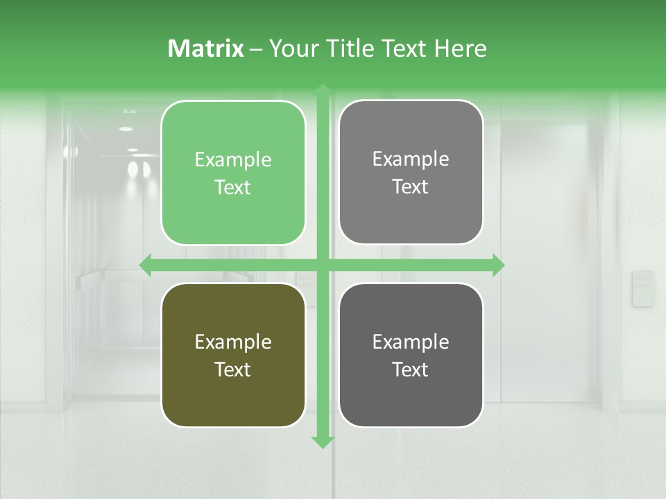 Silver Steel Style PowerPoint Template