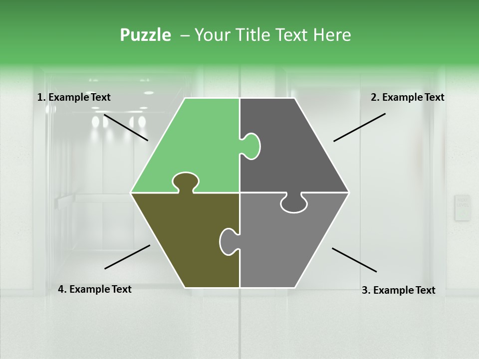 Silver Steel Style PowerPoint Template