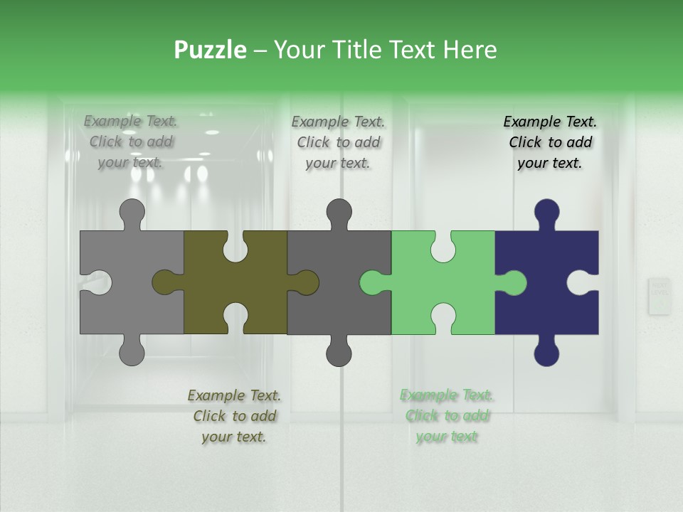 Silver Steel Style PowerPoint Template