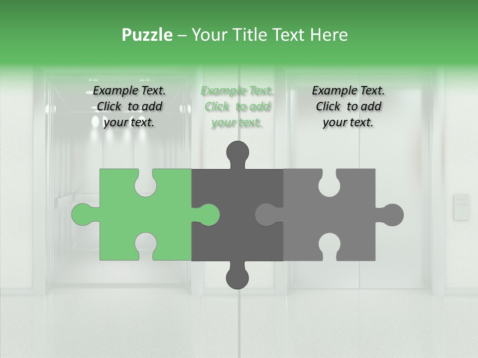 Silver Steel Style PowerPoint Template