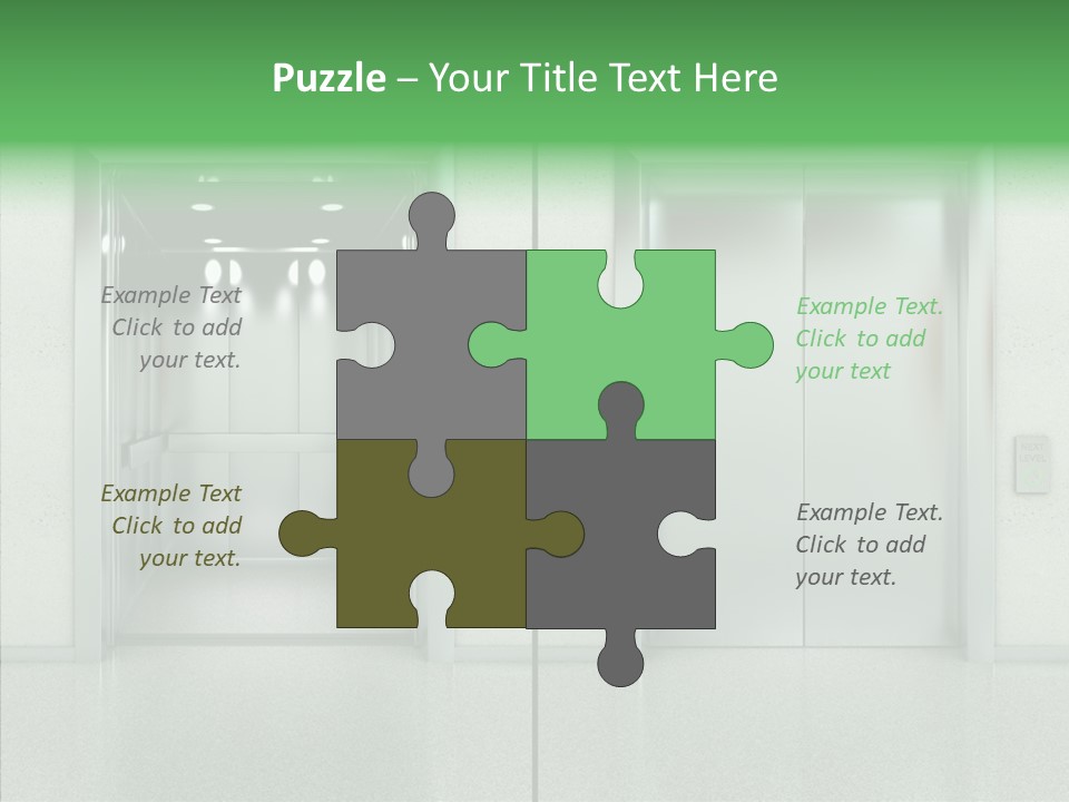 Silver Steel Style PowerPoint Template