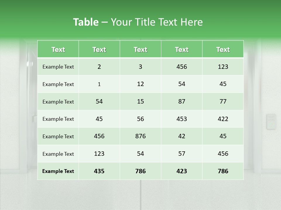 Silver Steel Style PowerPoint Template