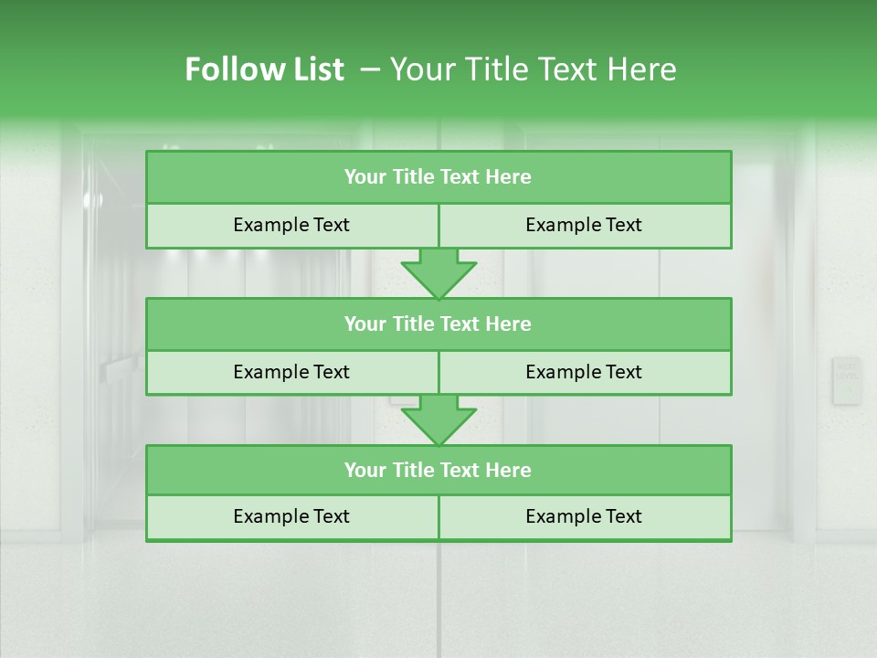 Silver Steel Style PowerPoint Template