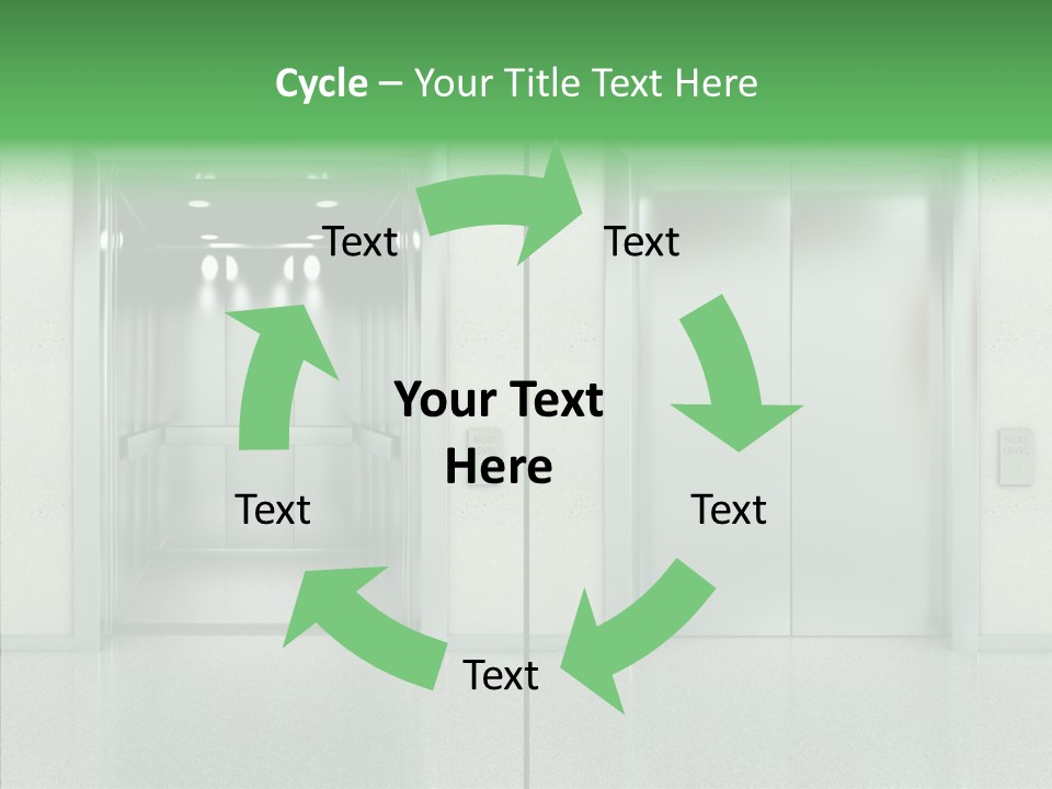 Silver Steel Style PowerPoint Template