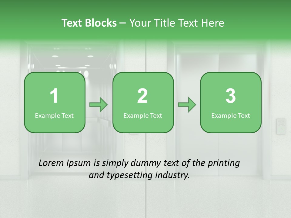 Silver Steel Style PowerPoint Template