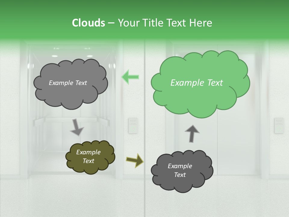 Silver Steel Style PowerPoint Template