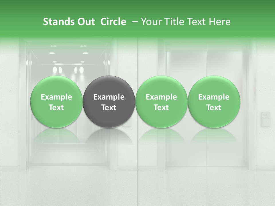 Silver Steel Style PowerPoint Template