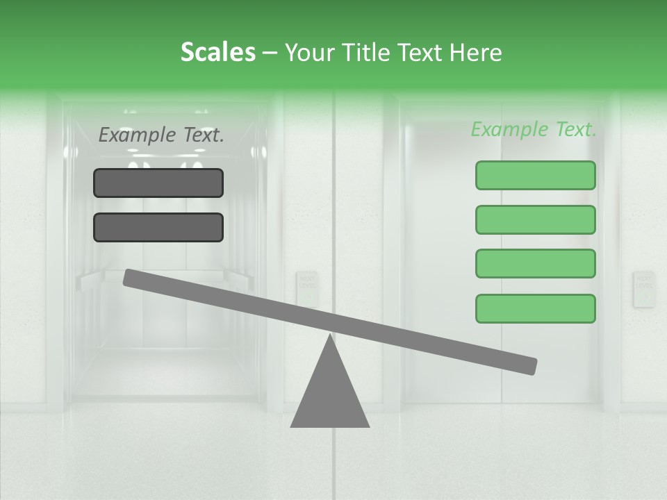 Silver Steel Style PowerPoint Template