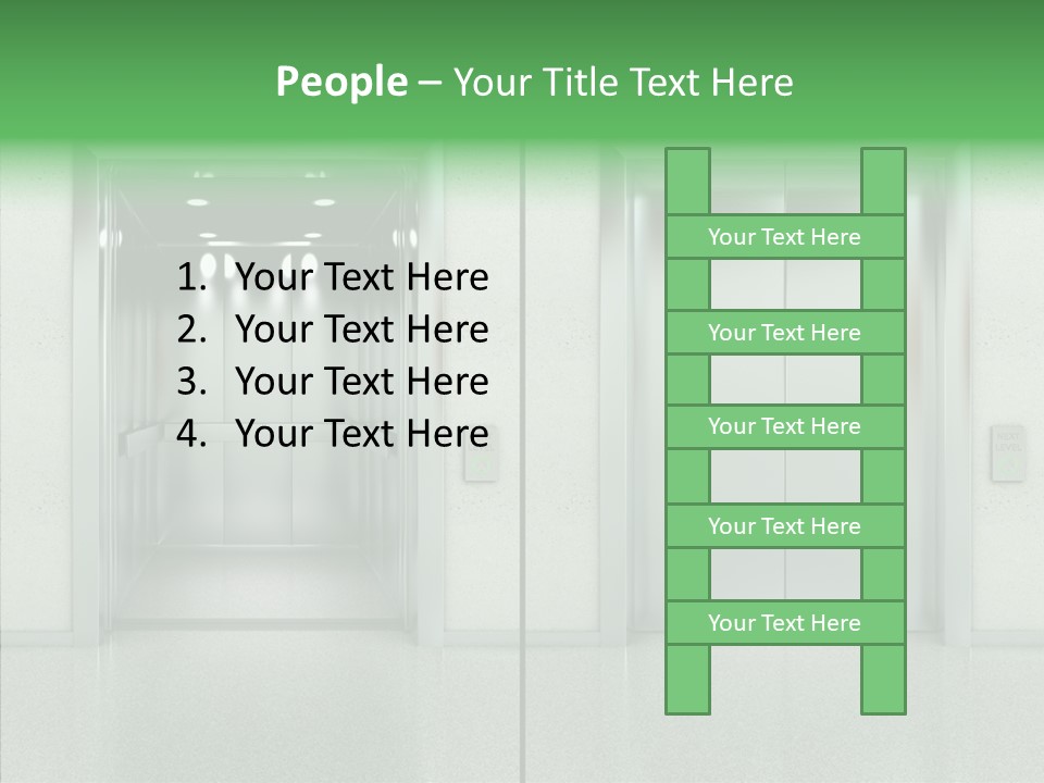 Silver Steel Style PowerPoint Template