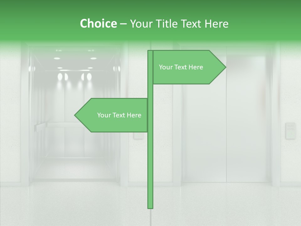 Silver Steel Style PowerPoint Template