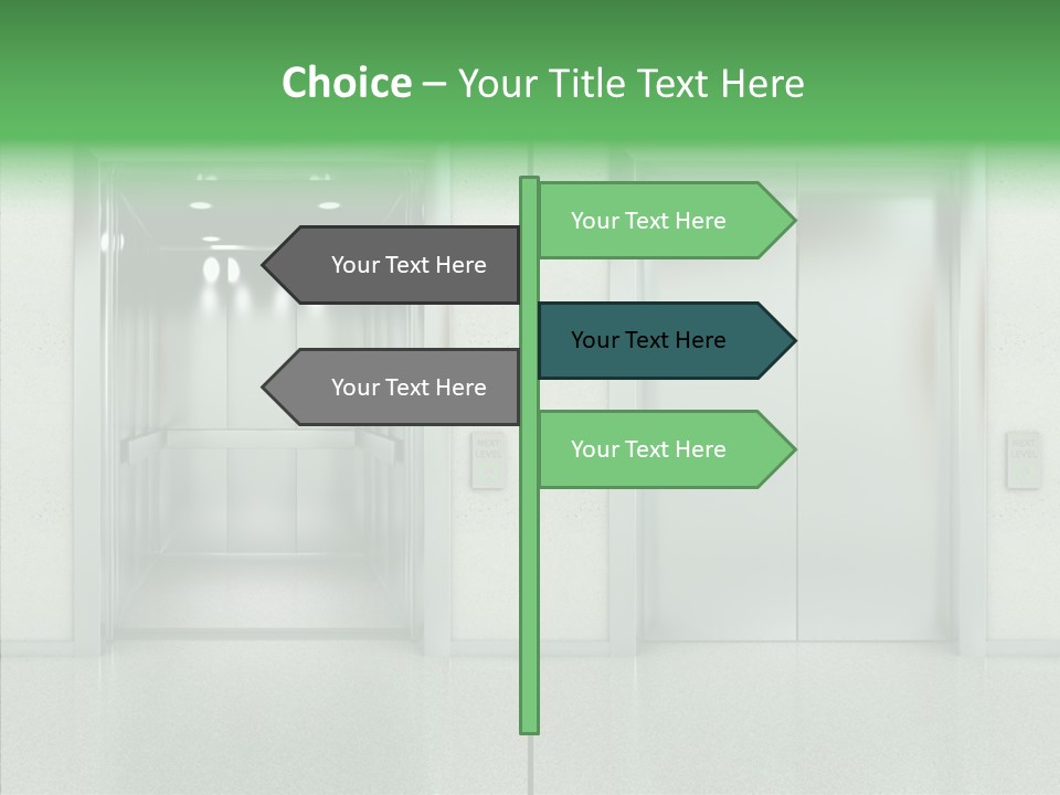 Silver Steel Style PowerPoint Template