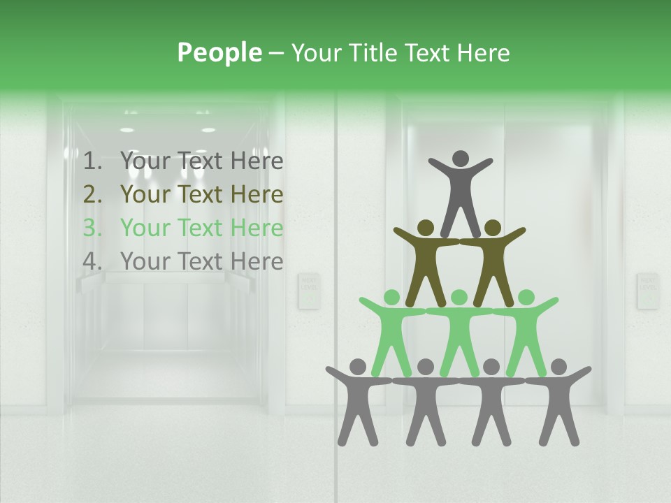 Silver Steel Style PowerPoint Template