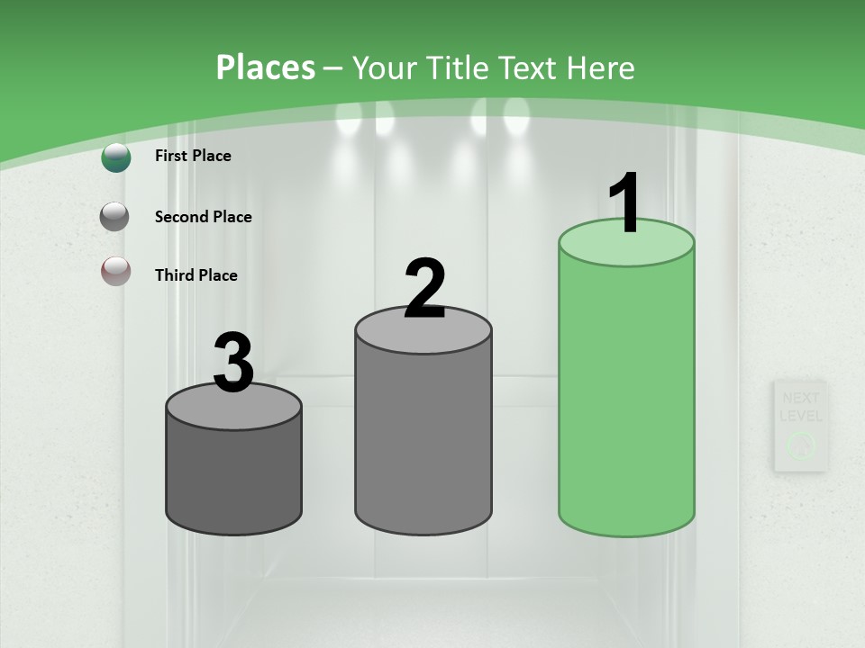 Brushed Reflection Lobby PowerPoint Template
