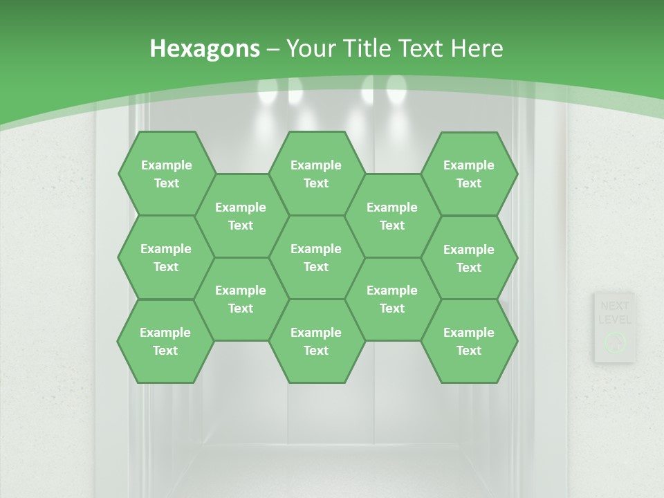 Brushed Reflection Lobby PowerPoint Template