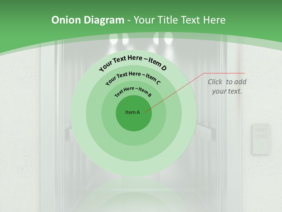 Brushed Reflection Lobby PowerPoint Template