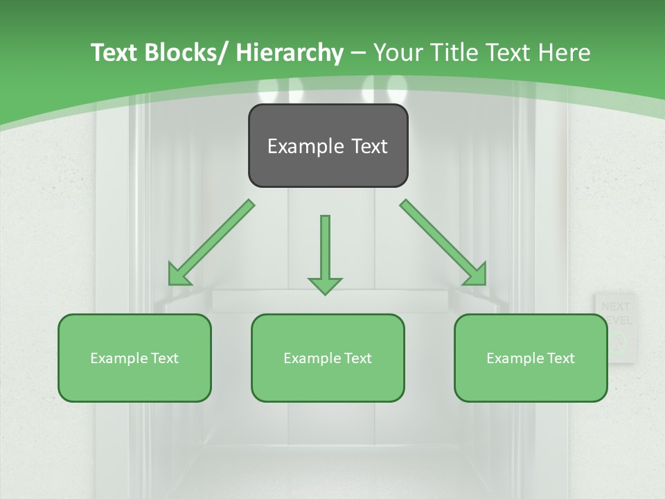 Brushed Reflection Lobby PowerPoint Template