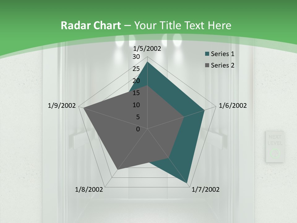 Brushed Reflection Lobby PowerPoint Template