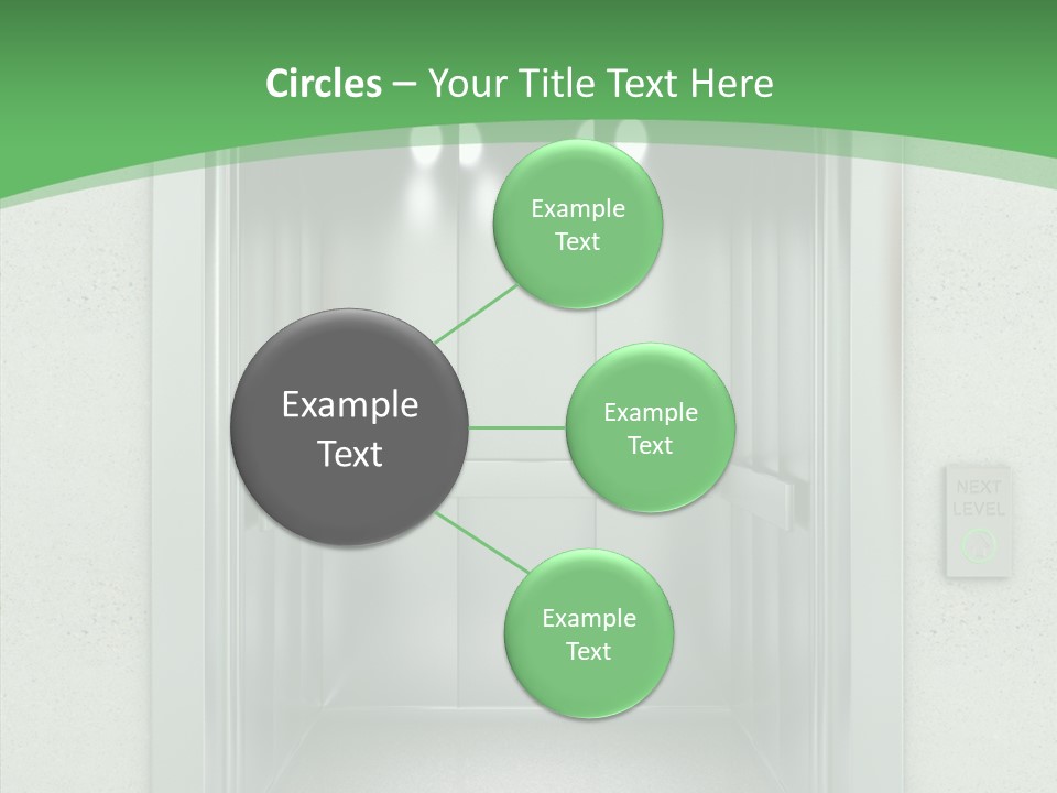 Brushed Reflection Lobby PowerPoint Template