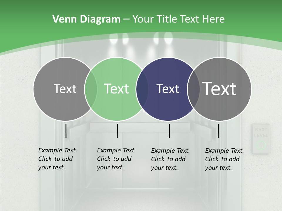 Brushed Reflection Lobby PowerPoint Template