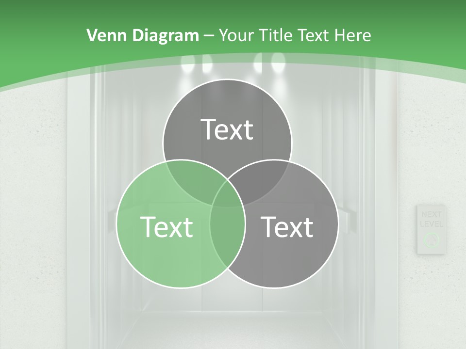 Brushed Reflection Lobby PowerPoint Template