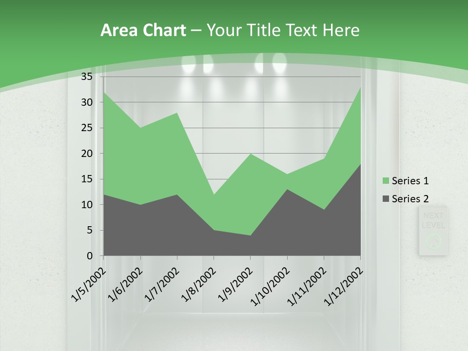Brushed Reflection Lobby PowerPoint Template