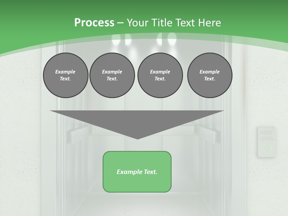 Brushed Reflection Lobby PowerPoint Template