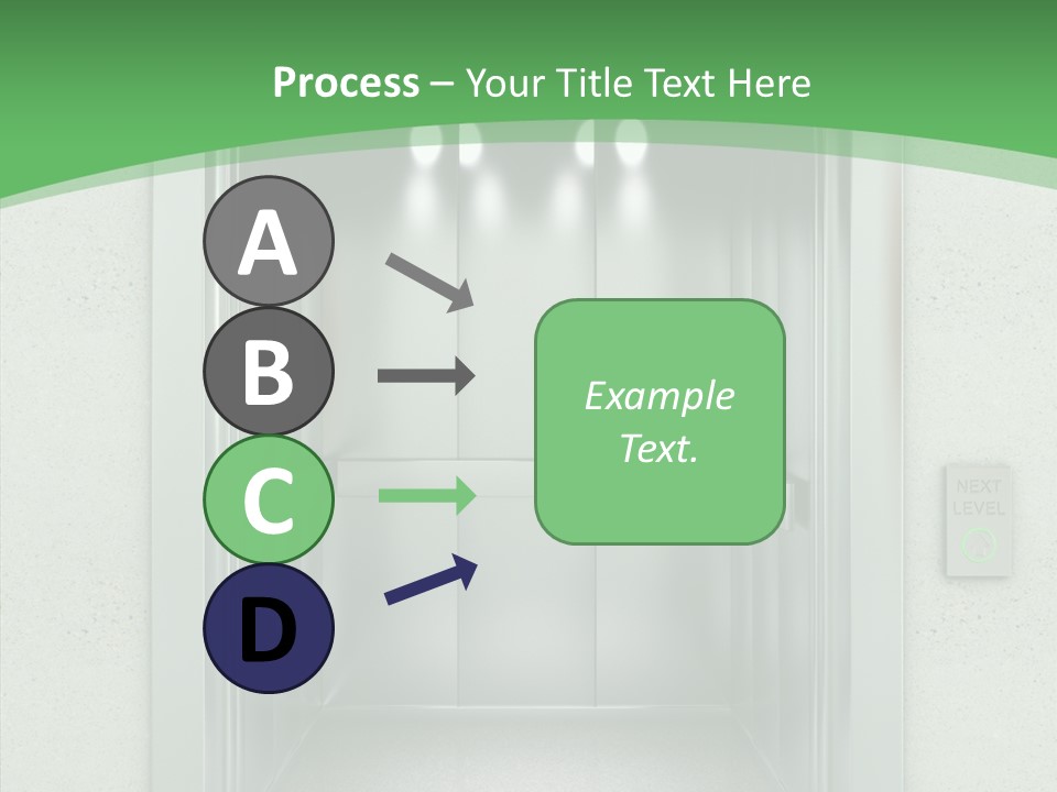 Brushed Reflection Lobby PowerPoint Template