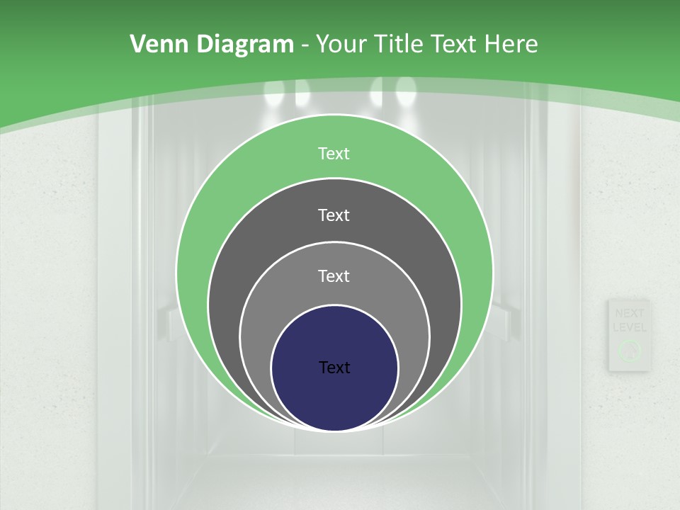 Brushed Reflection Lobby PowerPoint Template