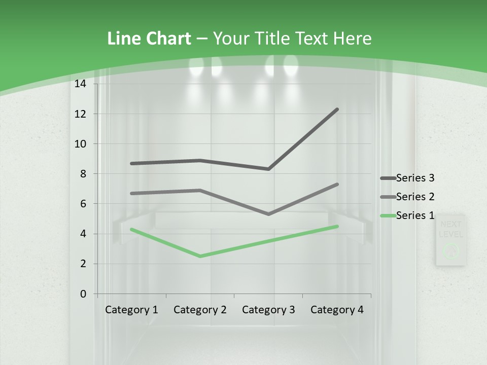 Brushed Reflection Lobby PowerPoint Template
