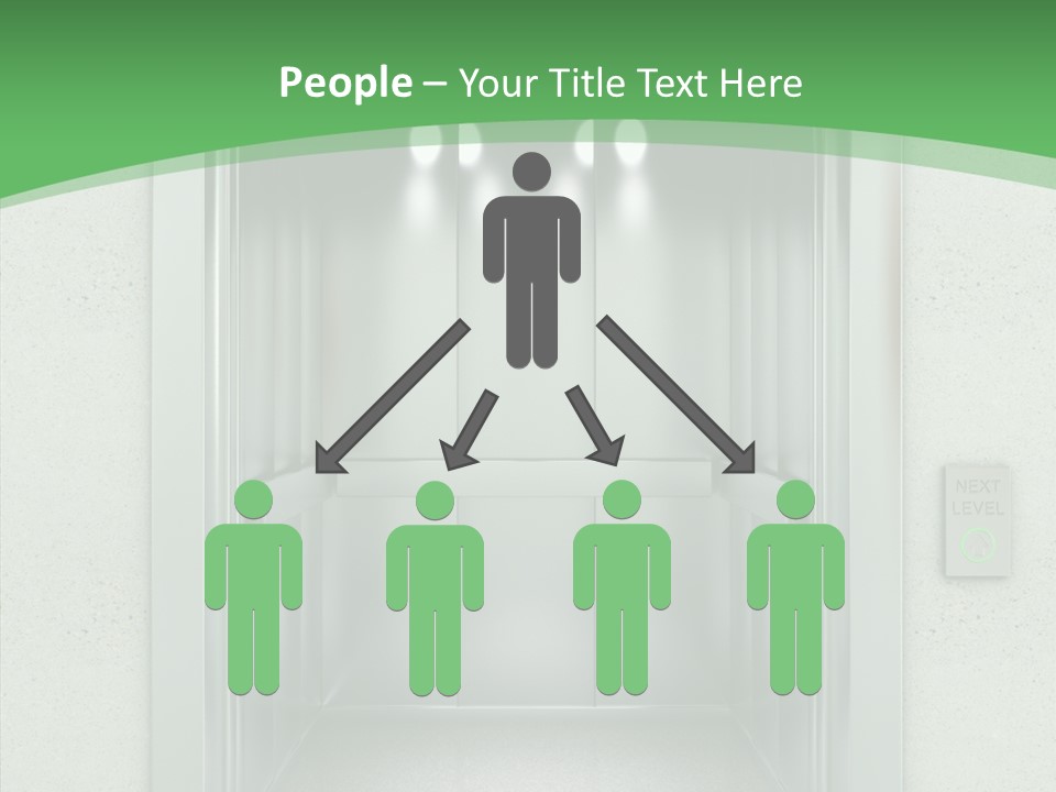 Brushed Reflection Lobby PowerPoint Template